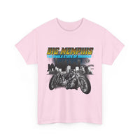 Big Memphis  short sleeve tee bikes on front/logo back