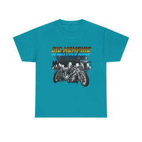 Big Memphis  short sleeve tee bikes on front/logo back