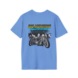 Big Memphis Skyline T-Shirt — Vintage City Seal Tee...Motorcycles on back