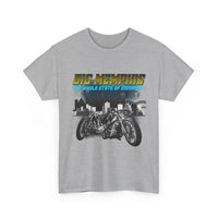 Big Memphis  short sleeve tee bikes on front/logo back