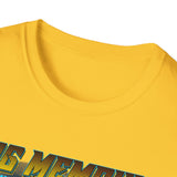 Big Memphis Motorcycles on front Skyline on Back  T-Shirt —