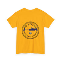 Big Memphis  short sleeve tee bikes on front/logo back