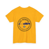 Big Memphis  short sleeve tee bikes on front/logo back