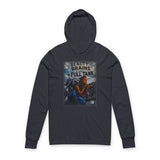 Blue  "Beauty, Brains, Full Tank"  Hoody