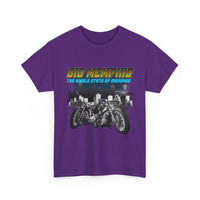 Big Memphis  short sleeve tee bikes on front/logo back