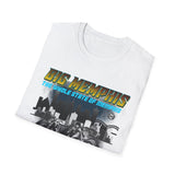 Big Memphis Motorcycles on front Skyline on Back  T-Shirt —