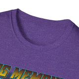 Big Memphis Motorcycles on front Skyline on Back  T-Shirt —