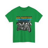 Big Memphis  short sleeve tee bikes on front/logo back