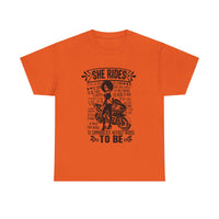 She Rides Sportsbike Unisex Tee