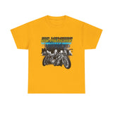 Big Memphis  short sleeve tee bikes on front/logo back