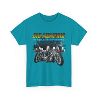 Big Memphis  short sleeve tee bikes on front/logo back