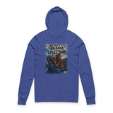 Blue  "Beauty, Brains, Full Tank"  Hoody