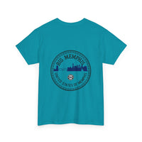 Big Memphis  short sleeve tee bikes on front/logo back