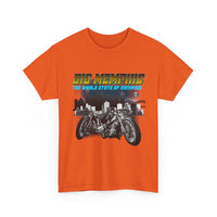 Big Memphis  short sleeve tee bikes on front/logo back