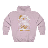cowgirl 2 wanted hoody (designs on front and back)