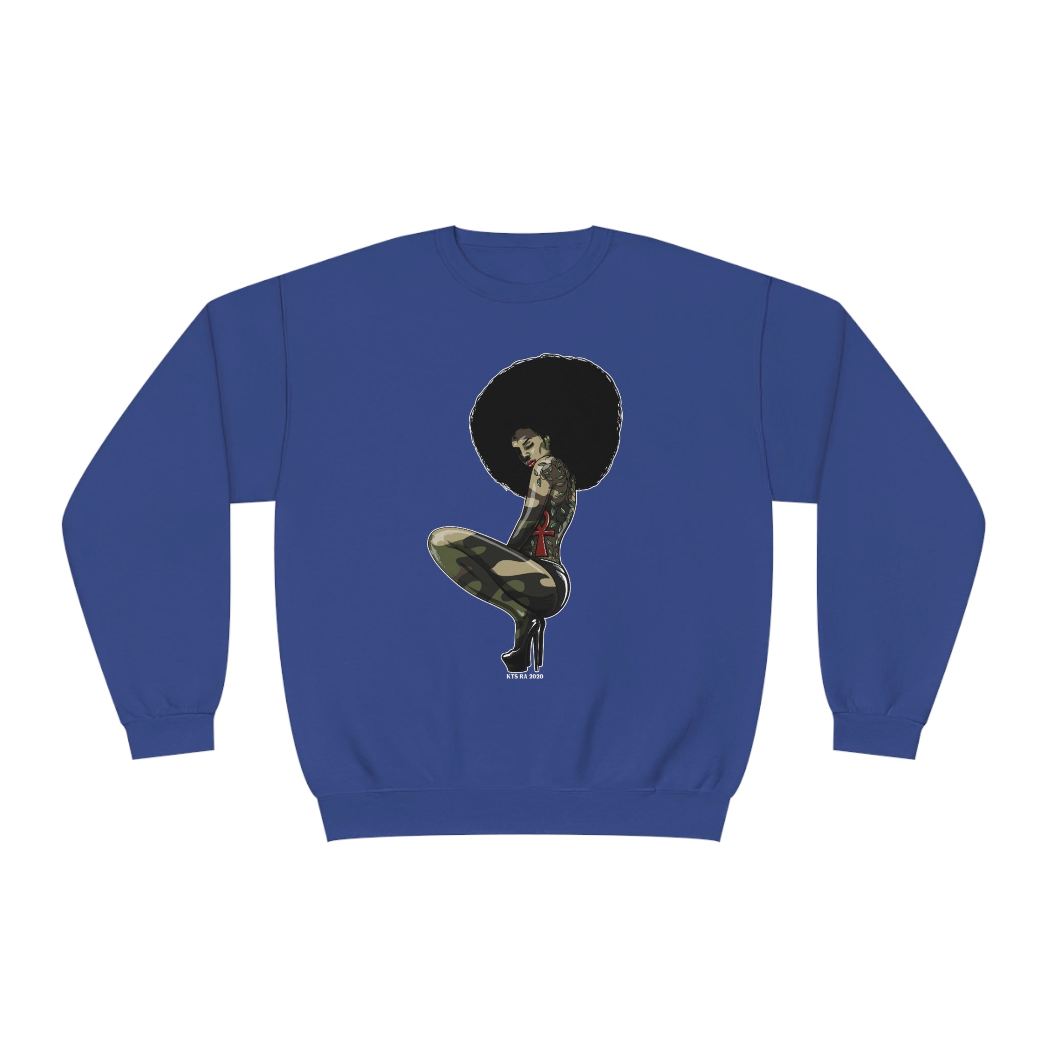 Camo Queen Crewneck Sweatshirt – Rydaa Apparel
