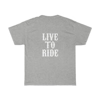 Men's Sleep Eat Ride Repeat(Short Sleeve Tee)front and back design